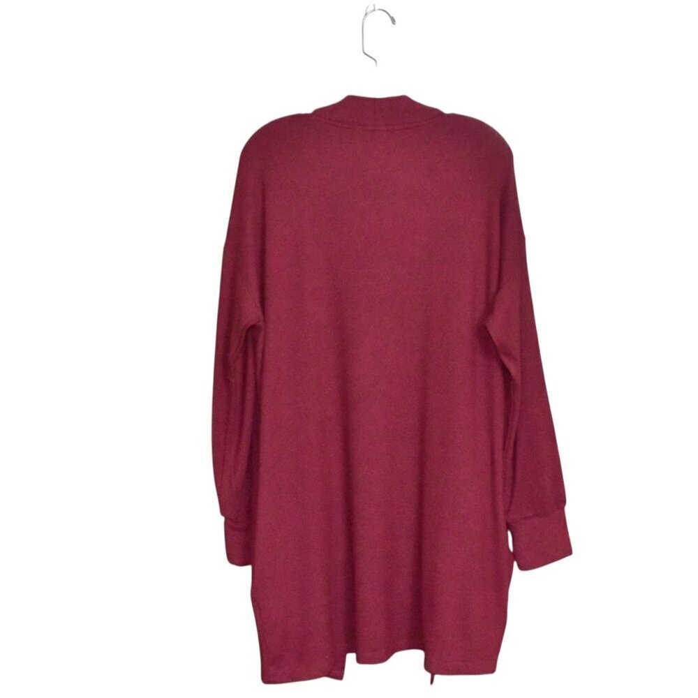 Philosophy Long Sleeve Open Front Longline Cardigan Sweater Size L - Picture 2 of 8